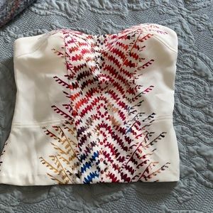 Bebe Strapless top